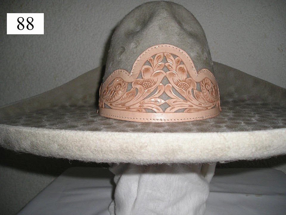 Sombrero Charro Fino En Lana, Toquilla Sencilla.