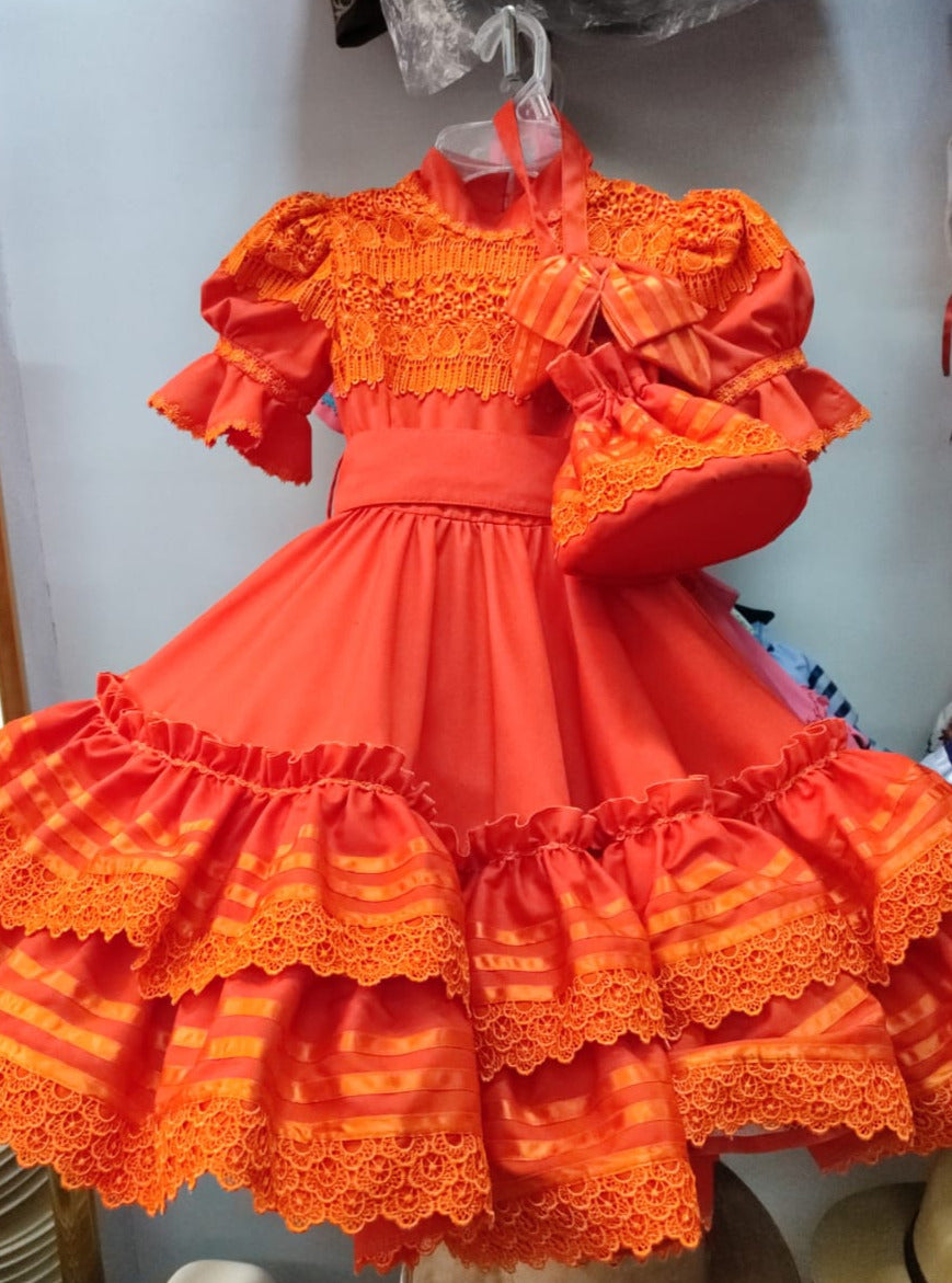 Vestido de Escaramuza Fino.