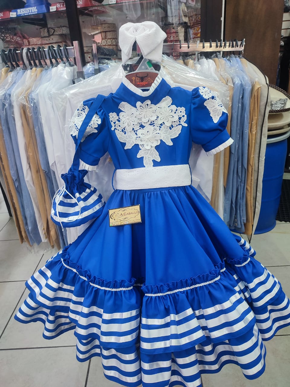 Vestido de Escaramuza Fino.