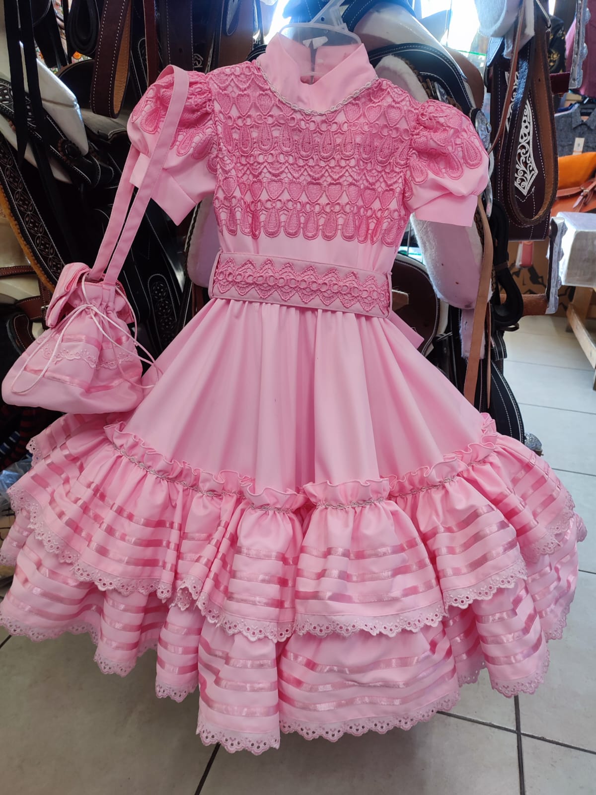 Vestido de Escaramuza Fino.