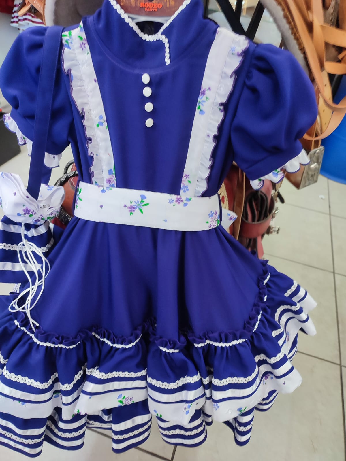 Vestido de Escaramuza Fino.