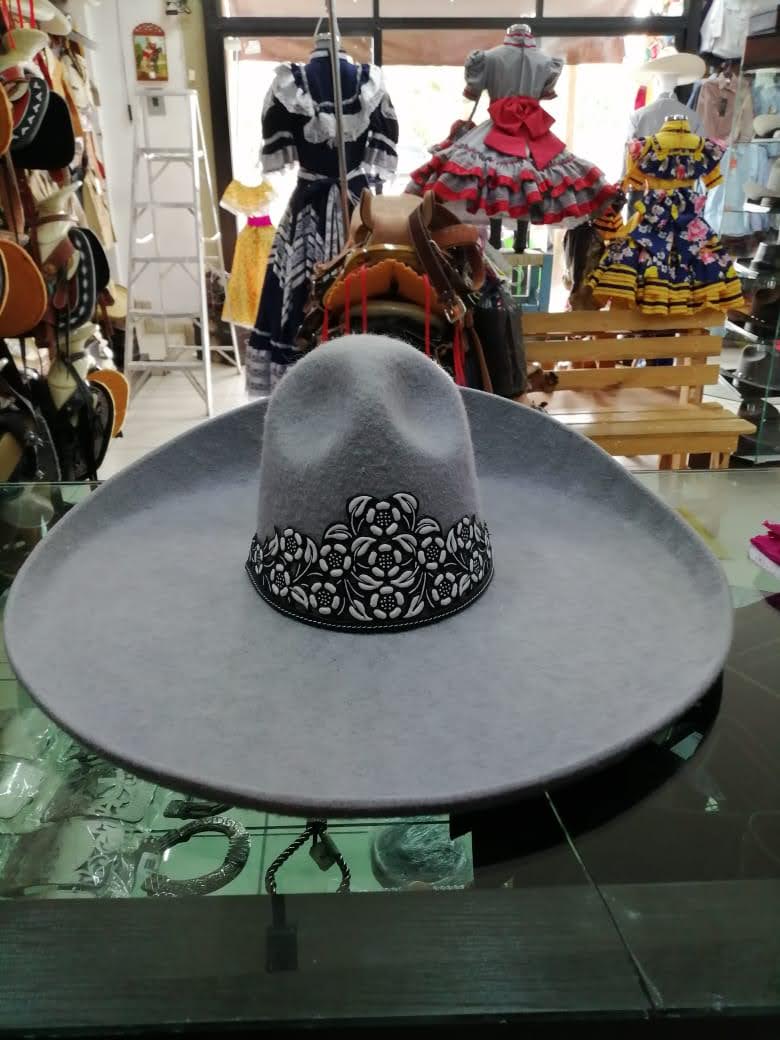 Sombrero Charro Lana Toquilla Cincelada