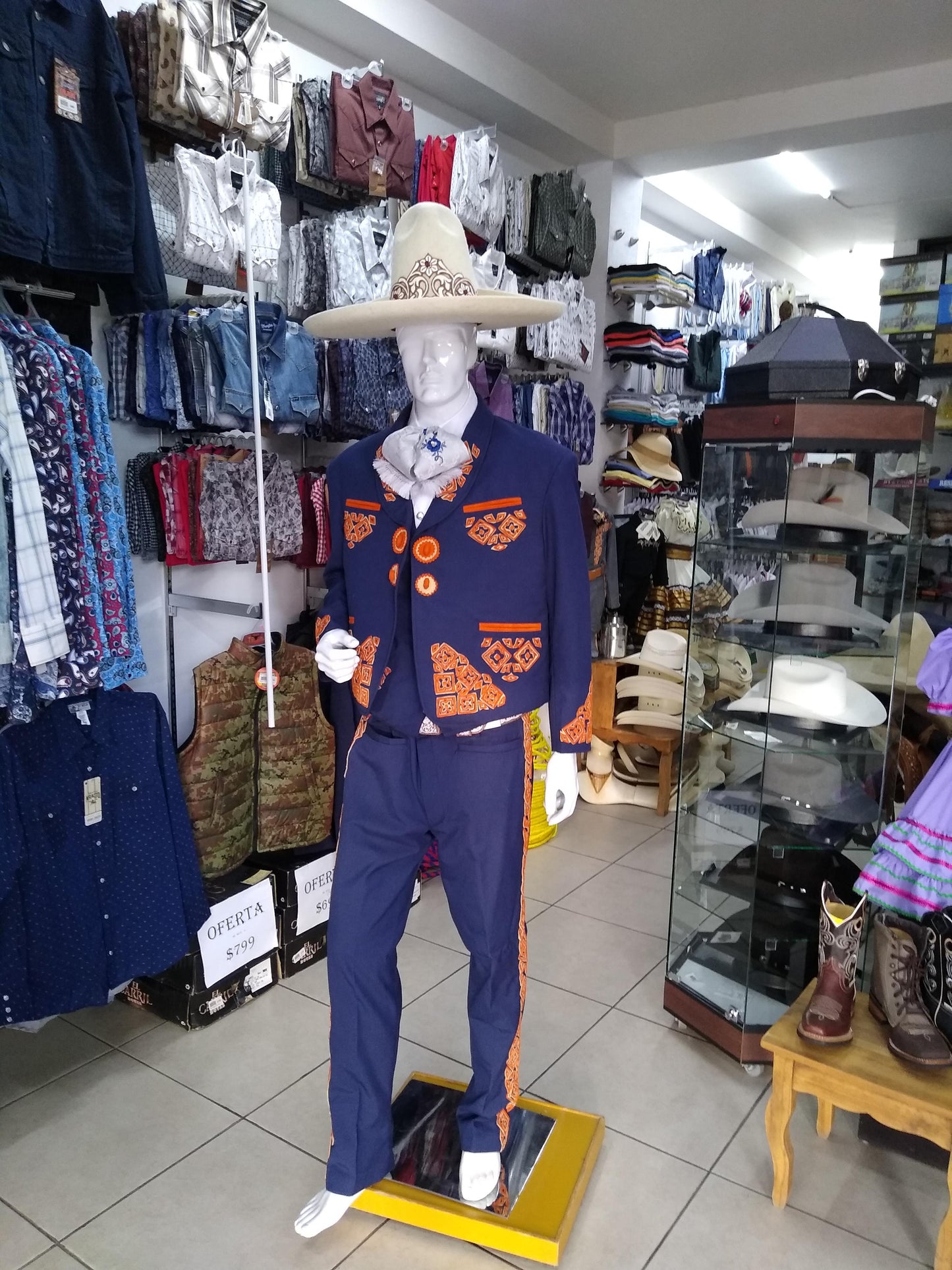 Traje Charro 3 Piezas, Geca en 3D