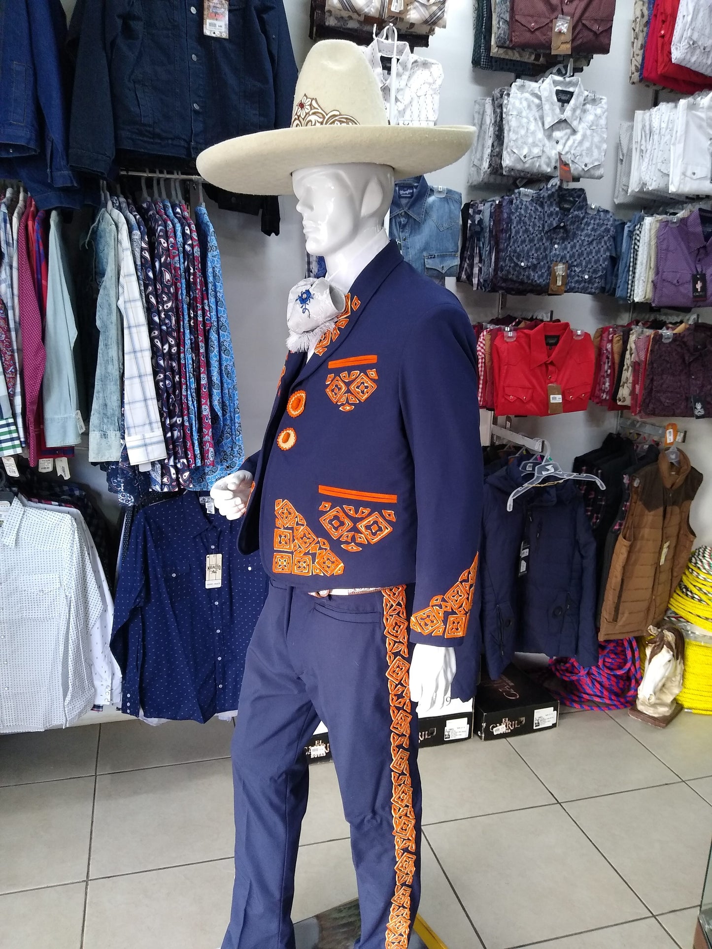 Traje Charro 3 Piezas, Geca en 3D