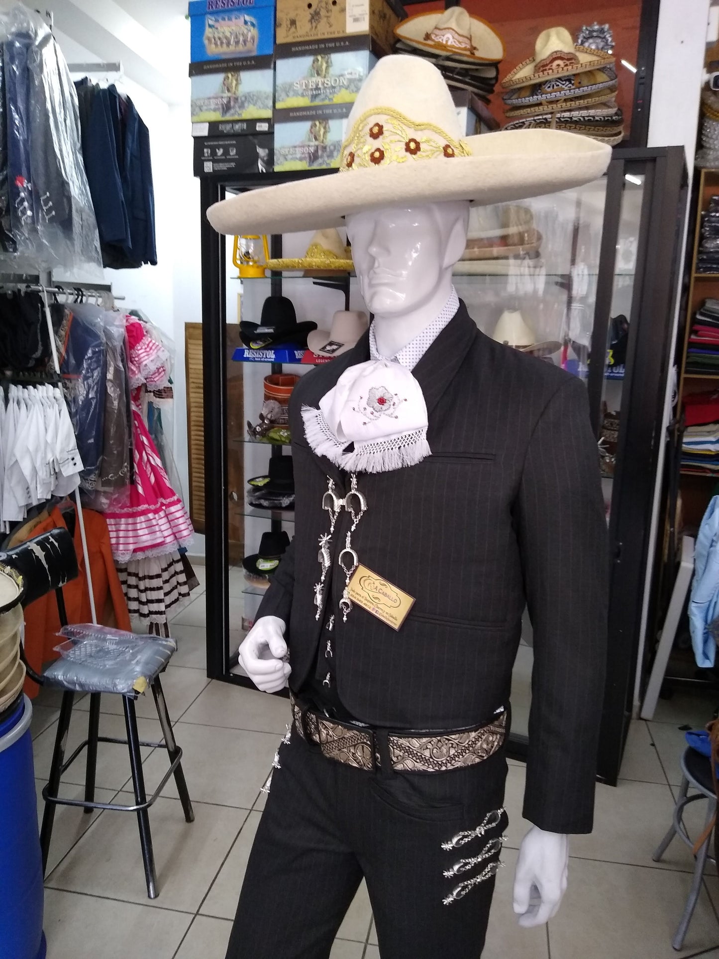 Traje Charro 3 Piezas Media Gala