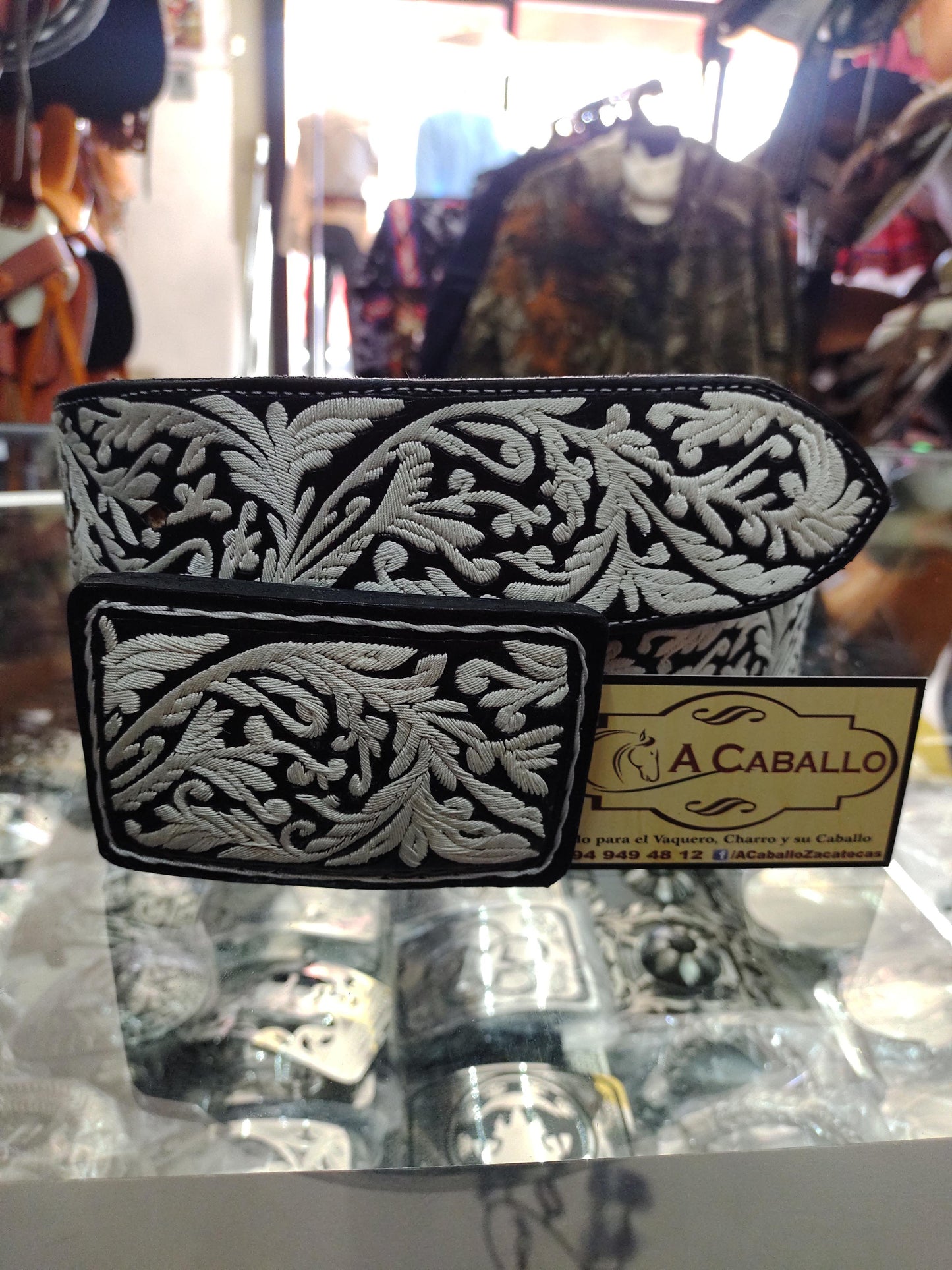 Cinto Piteado Guias Alas de Angel