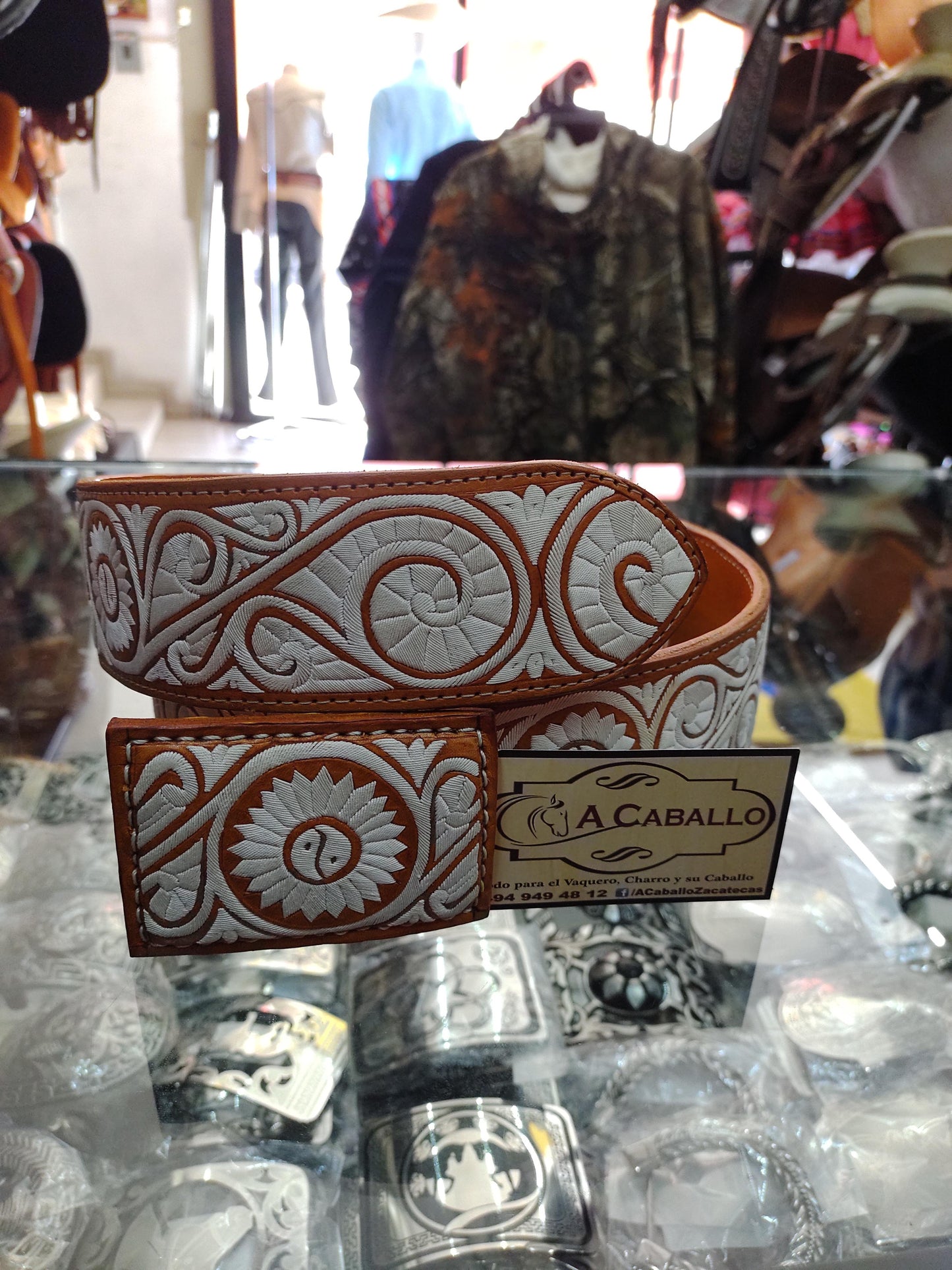 Cinto Piteado Caracoles color Miel