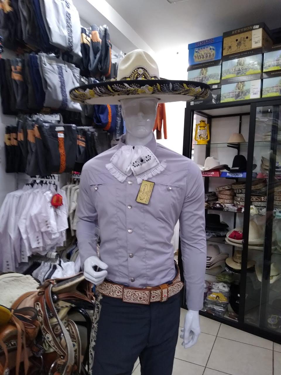 Camisa Charra Lisa.