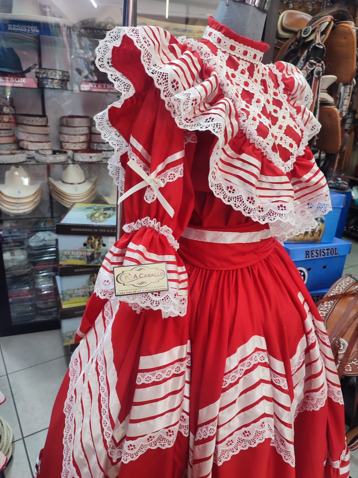 Vestido de Escaramuza Liston en Estrella