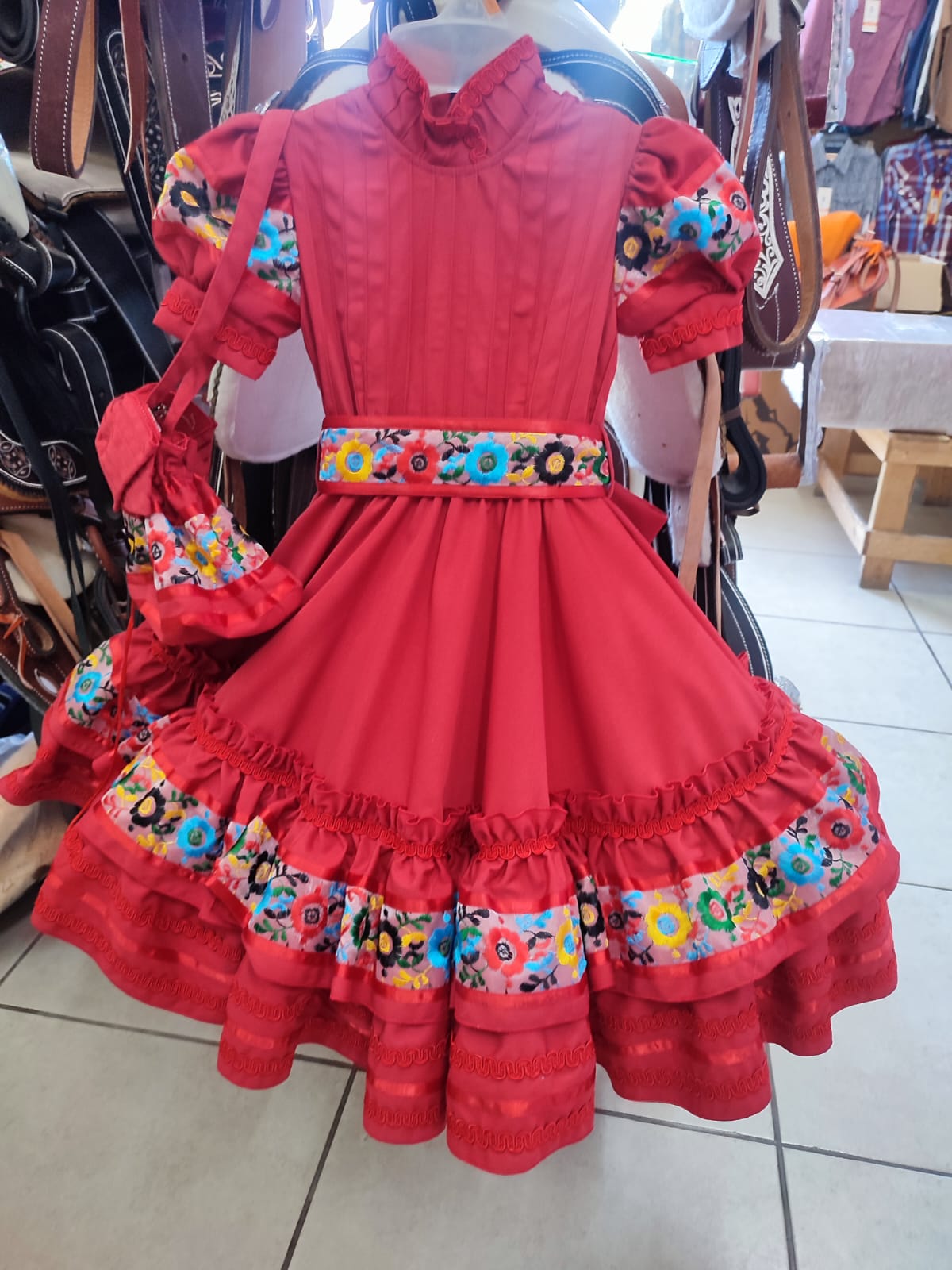 Vestido de Escaramuza Fino.