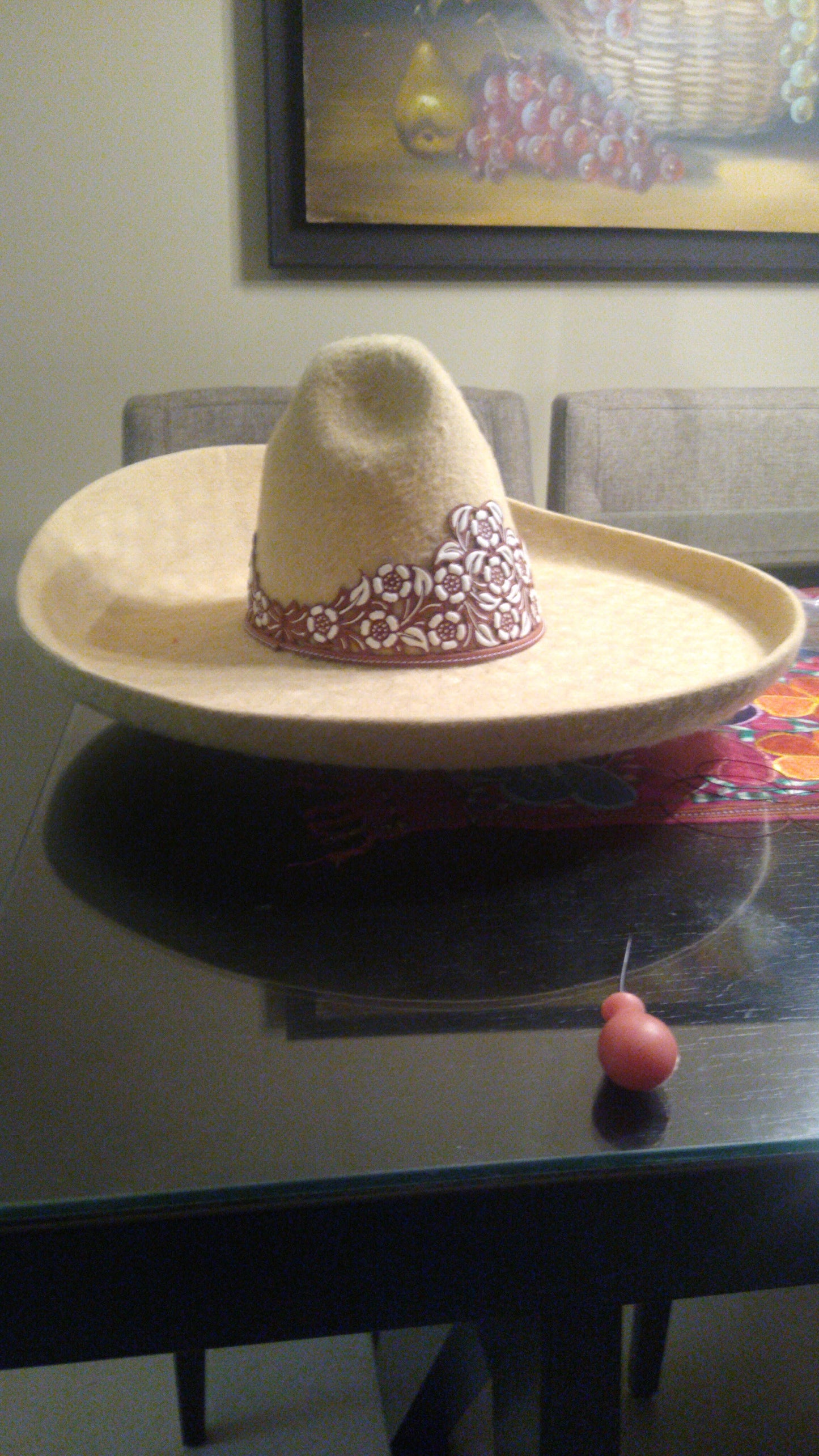 Sombrero Charro Lana Toquilla Cincelada