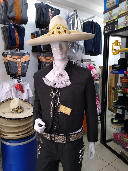 Traje Charro 3 Piezas Media Gala