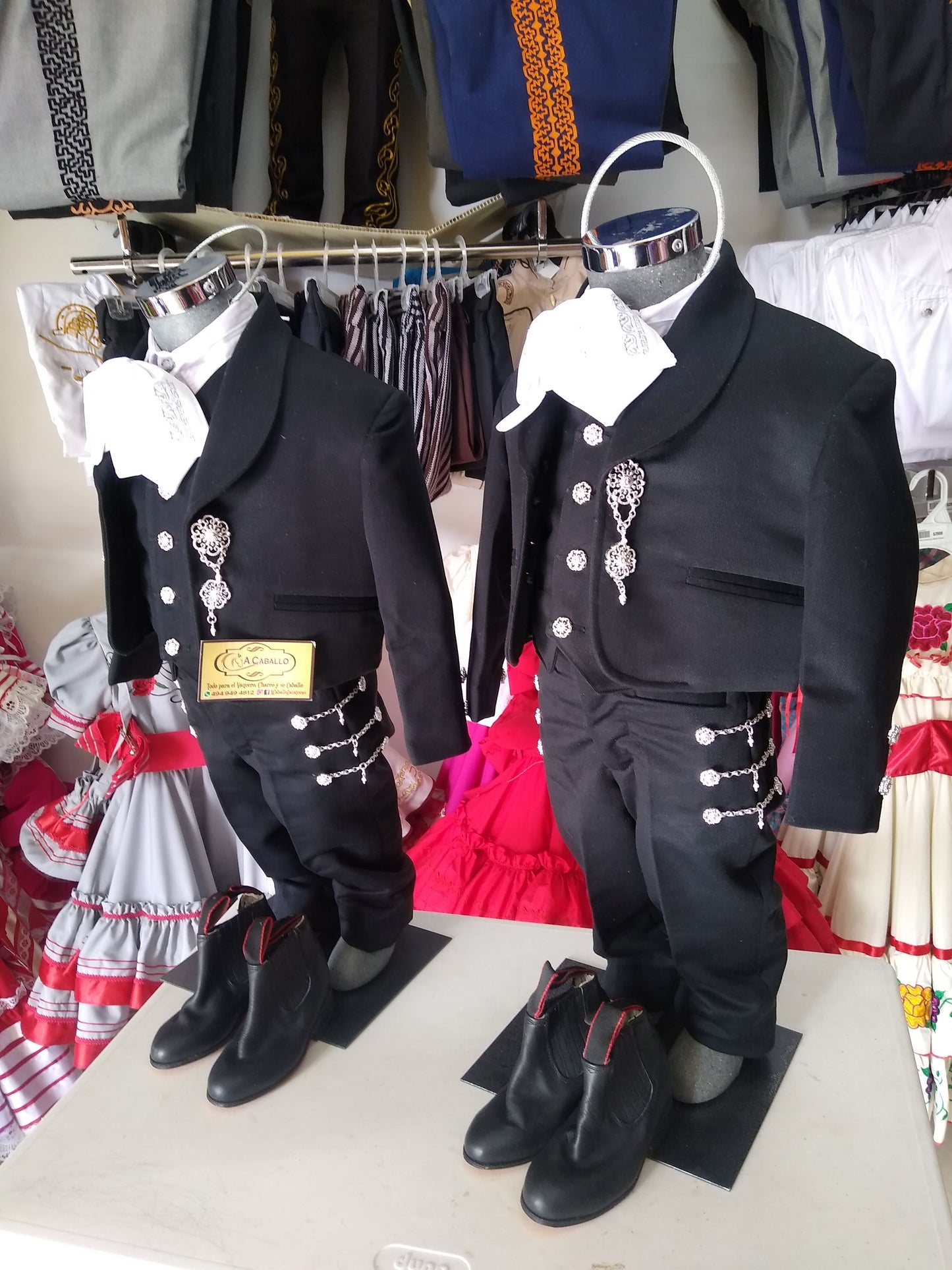 Traje Charro 3 Piezas, Media Gala para Niño.